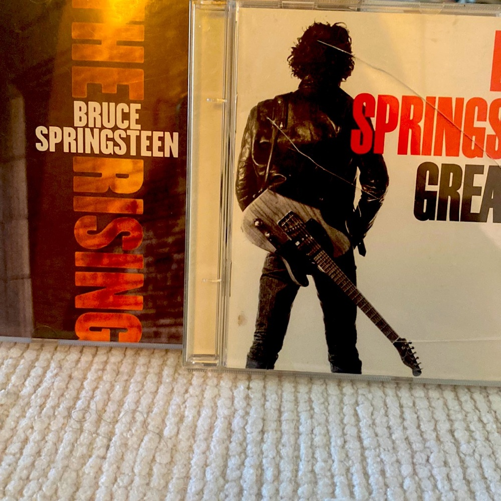 2 Bruce Springsteen CDS-The Rising and Springsteen Greatest Hitz